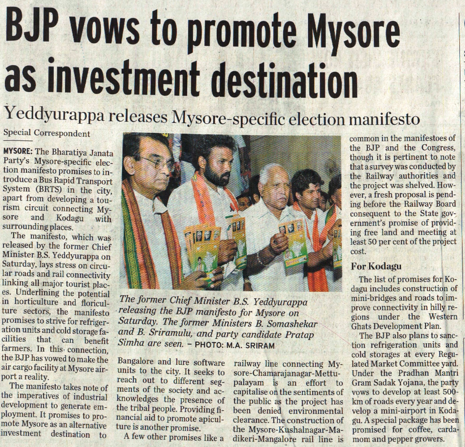 The Hindu 13-04-2014, Page 2